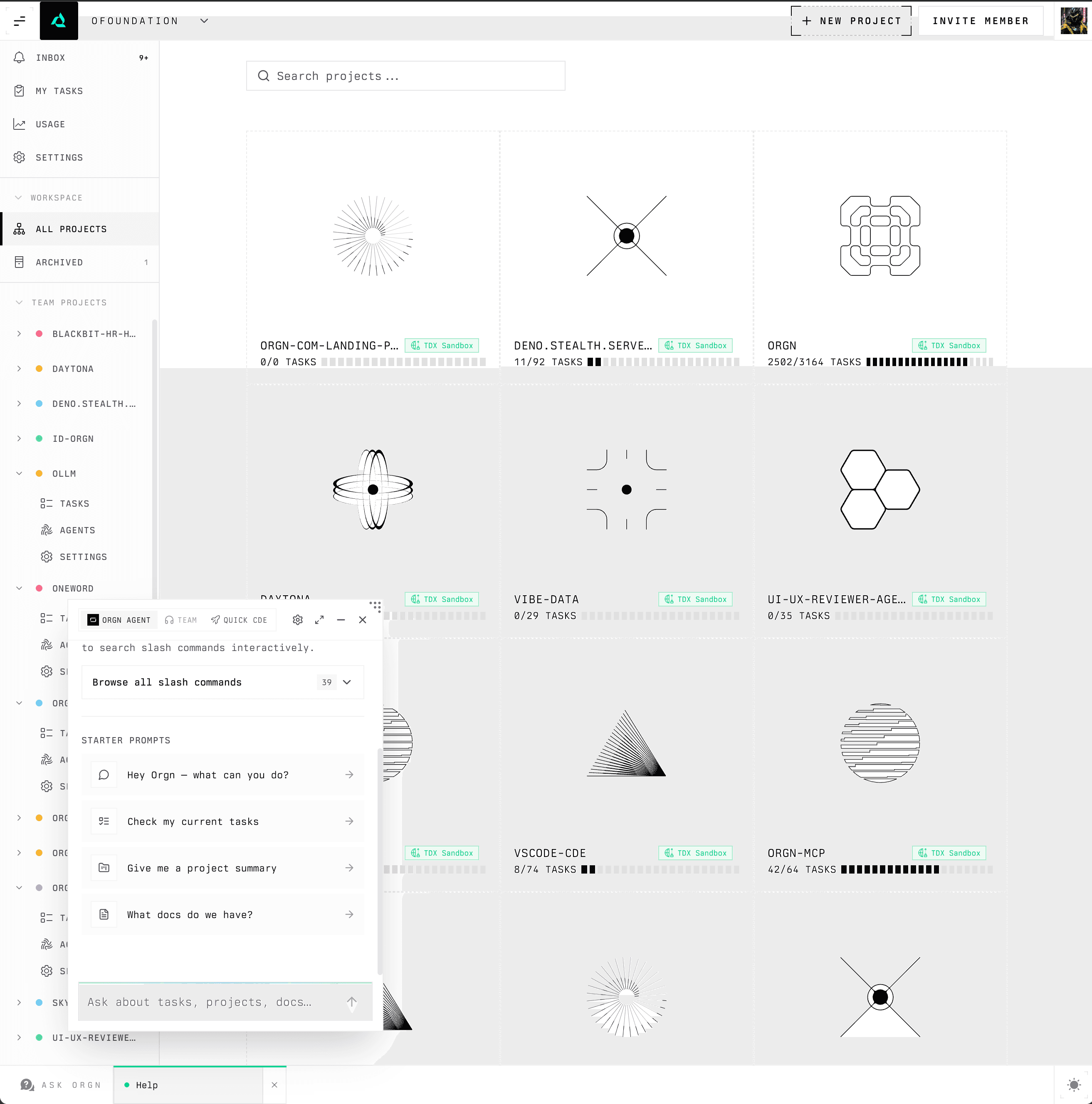 Orgn Studio for space tech agent operations Orgn Studio for space tech agent operations